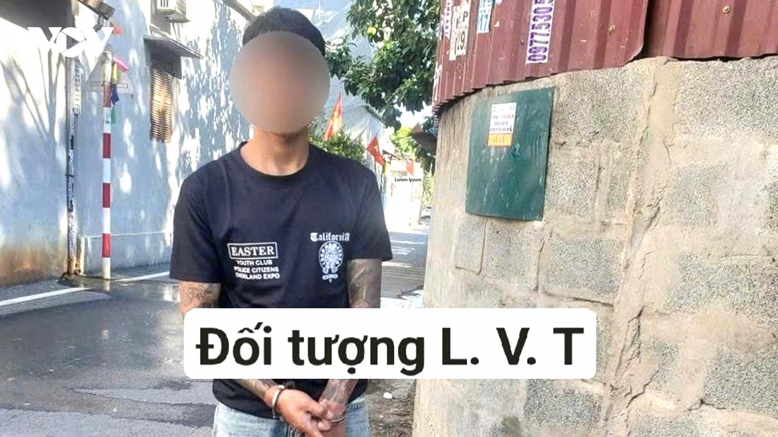 Bắt đối tượng dùng dao cướp tài sản tại siêu thị