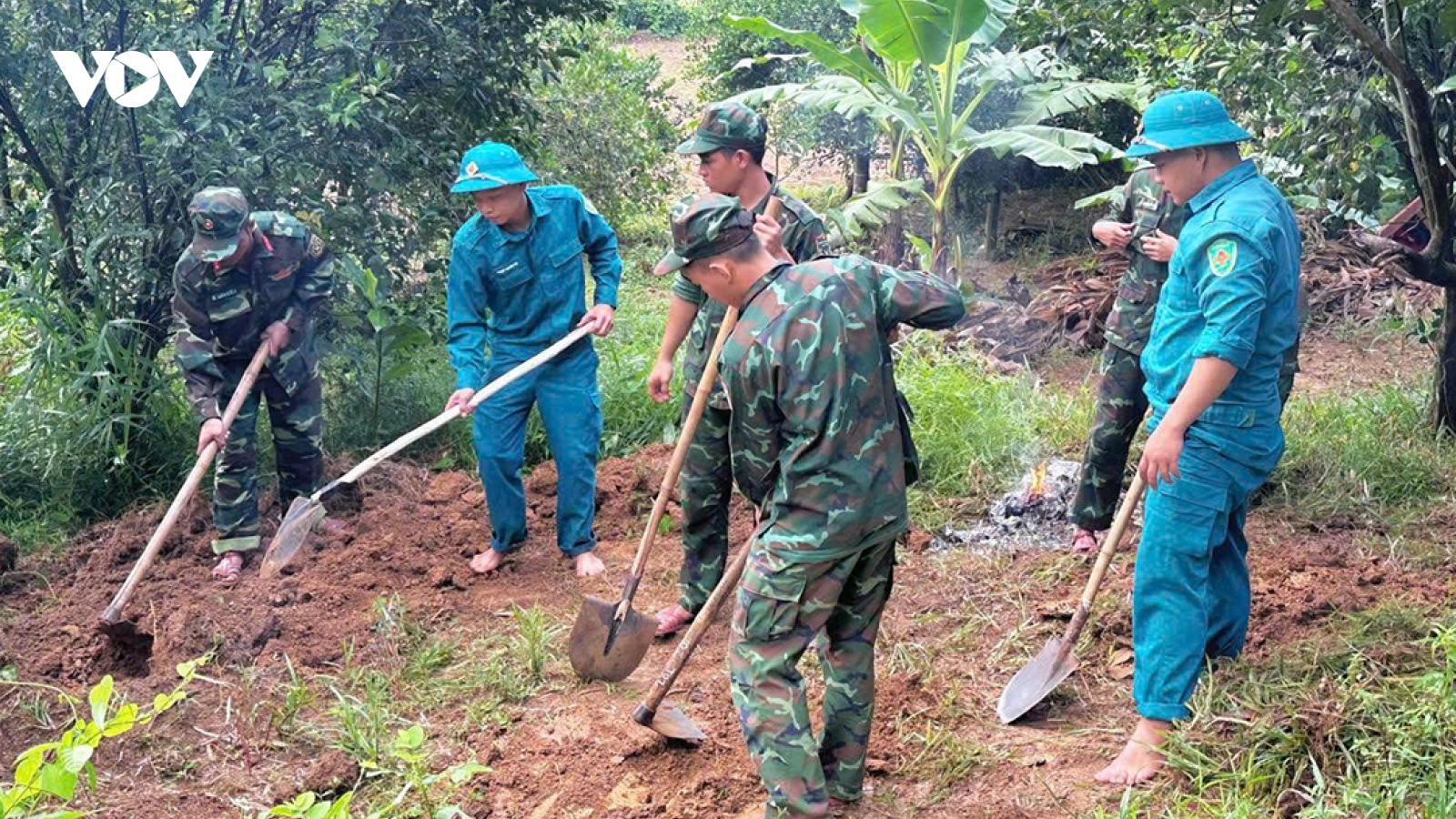 Phát hiện 2 hài cốt liệt sĩ tại xã Nông Sơn, Đà Nẵng