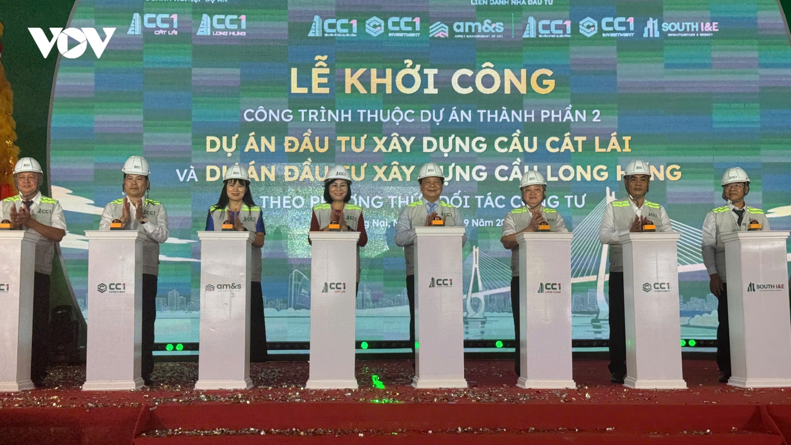 Khởi công cầu Cát Lái và cầu Long Hưng nối Đồng Nai với TP.HCM