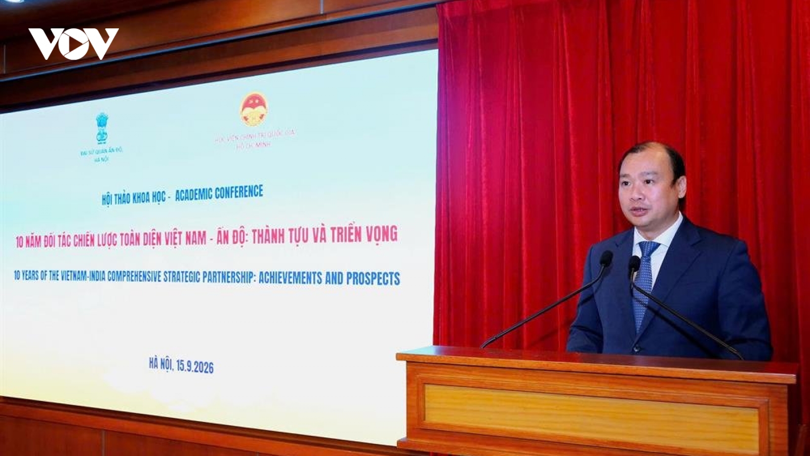Hội thảo “10 năm Đối tác chiến lược toàn diện Việt Nam-Ấn Độ: Thành tựu và triển vọng”