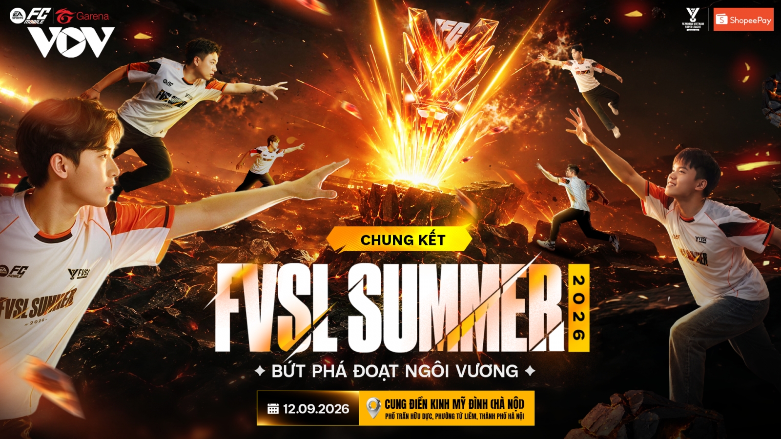 Sôi động vòng chung kết giải đấu FVSL Summer 2026
