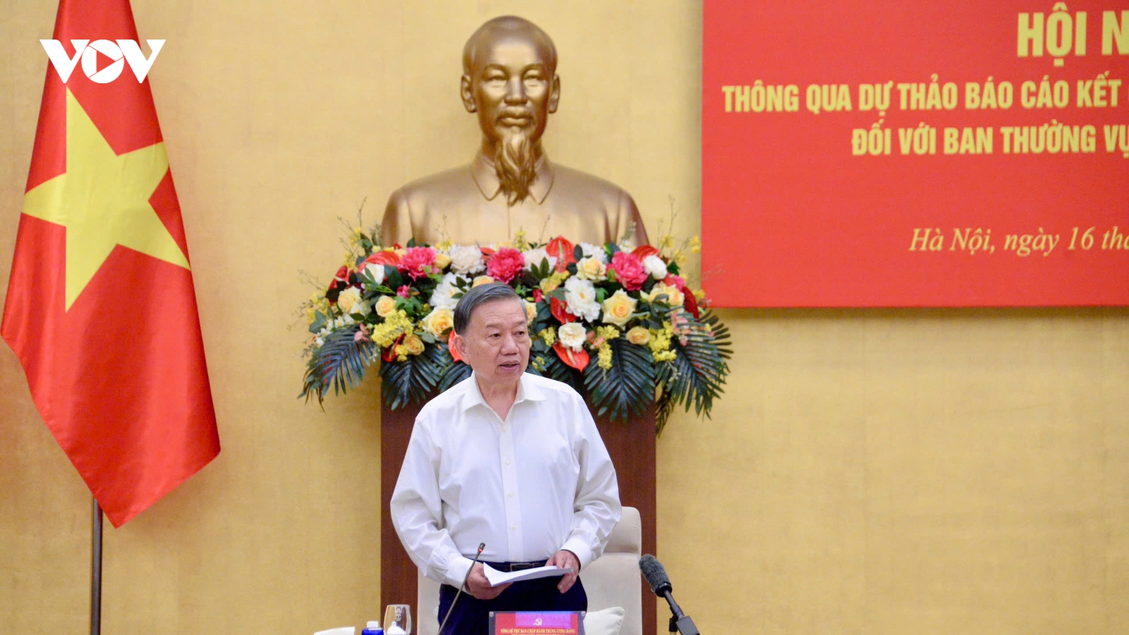 Hội nghị thông qua kết quả kiểm tra, giám sát đối với Ban Thường vụ Đảng ủy Quốc hội