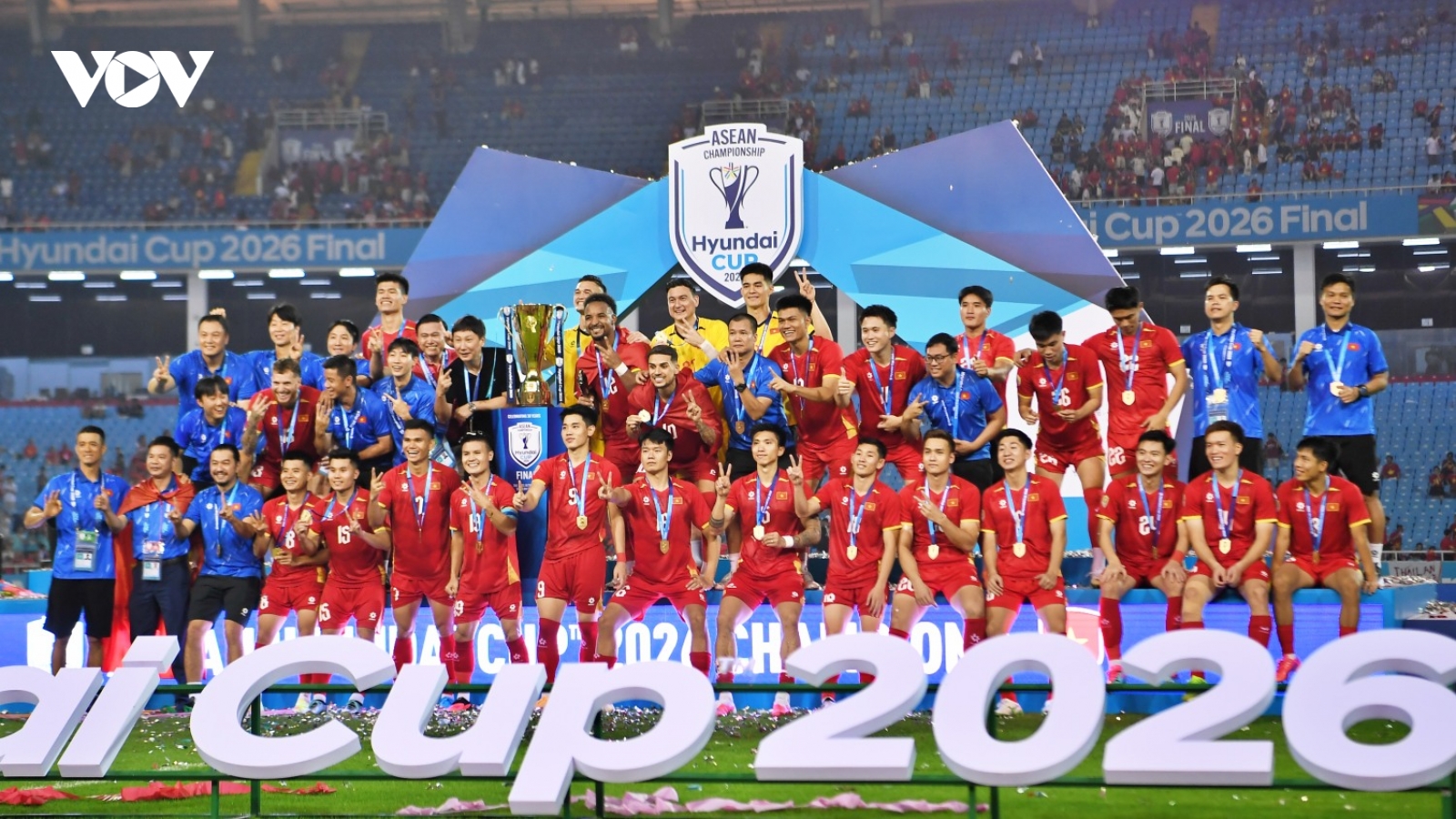 Danh sách tuyển Việt Nam dự FIFA ASEAN Cup 2026: Văn Hậu bị gạch tên