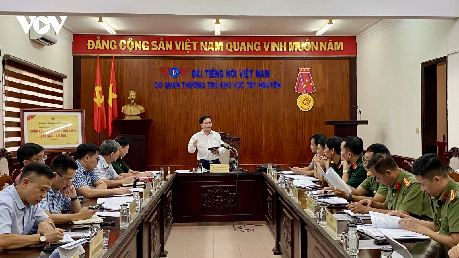 VOV Tây Nguyên chủ động bảo đảm quốc phòng, an ninh và an toàn thông tin
