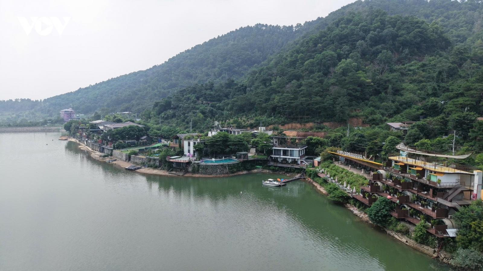 Hiện trạng hồ Đồng Đò, Hà Nội sau khi các công trình vi phạm bị tháo dỡ