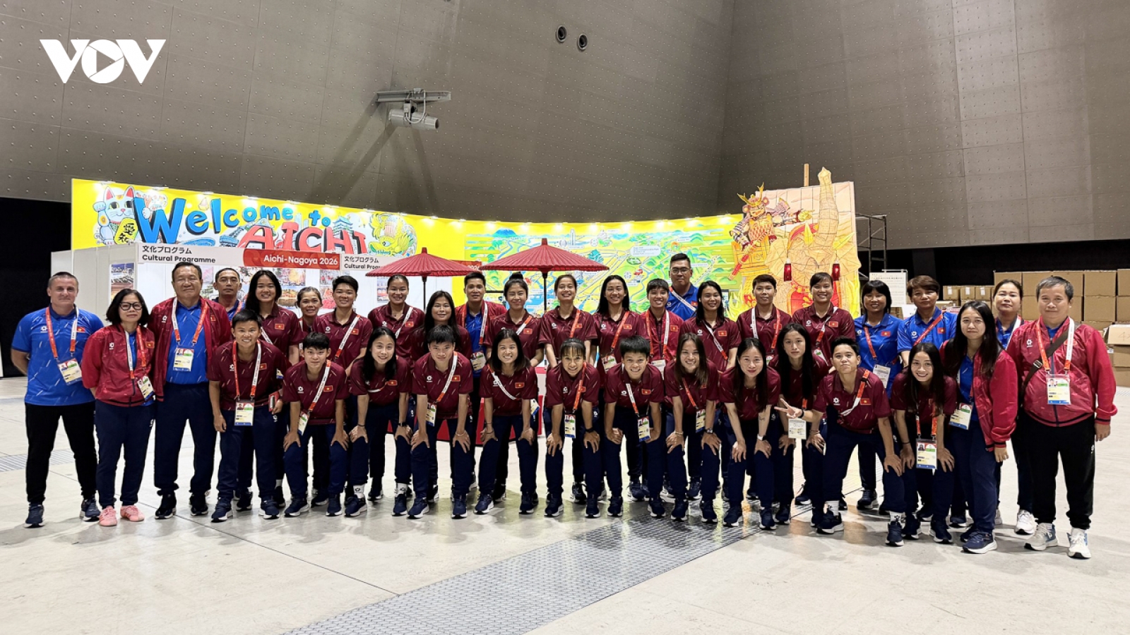 ĐT nữ Việt Nam đến Nhật Bản sẵn sàng cho hành trình ASIAD 2026