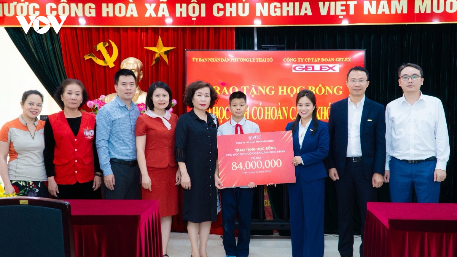 GELEX mở rộng cơ hội học tập cho học sinh, sinh viên khó khăn