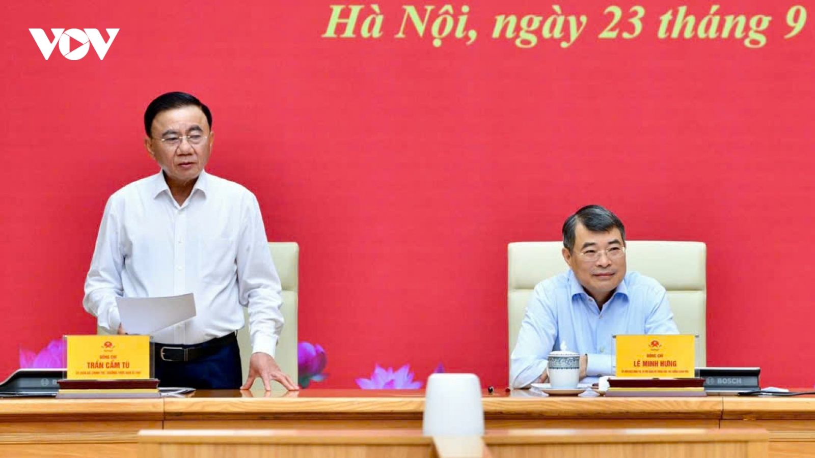 Thông qua dự thảo Báo cáo kết quả kiểm tra, giám sát đối với Ban Thường vụ Đảng ủy Chính phủ