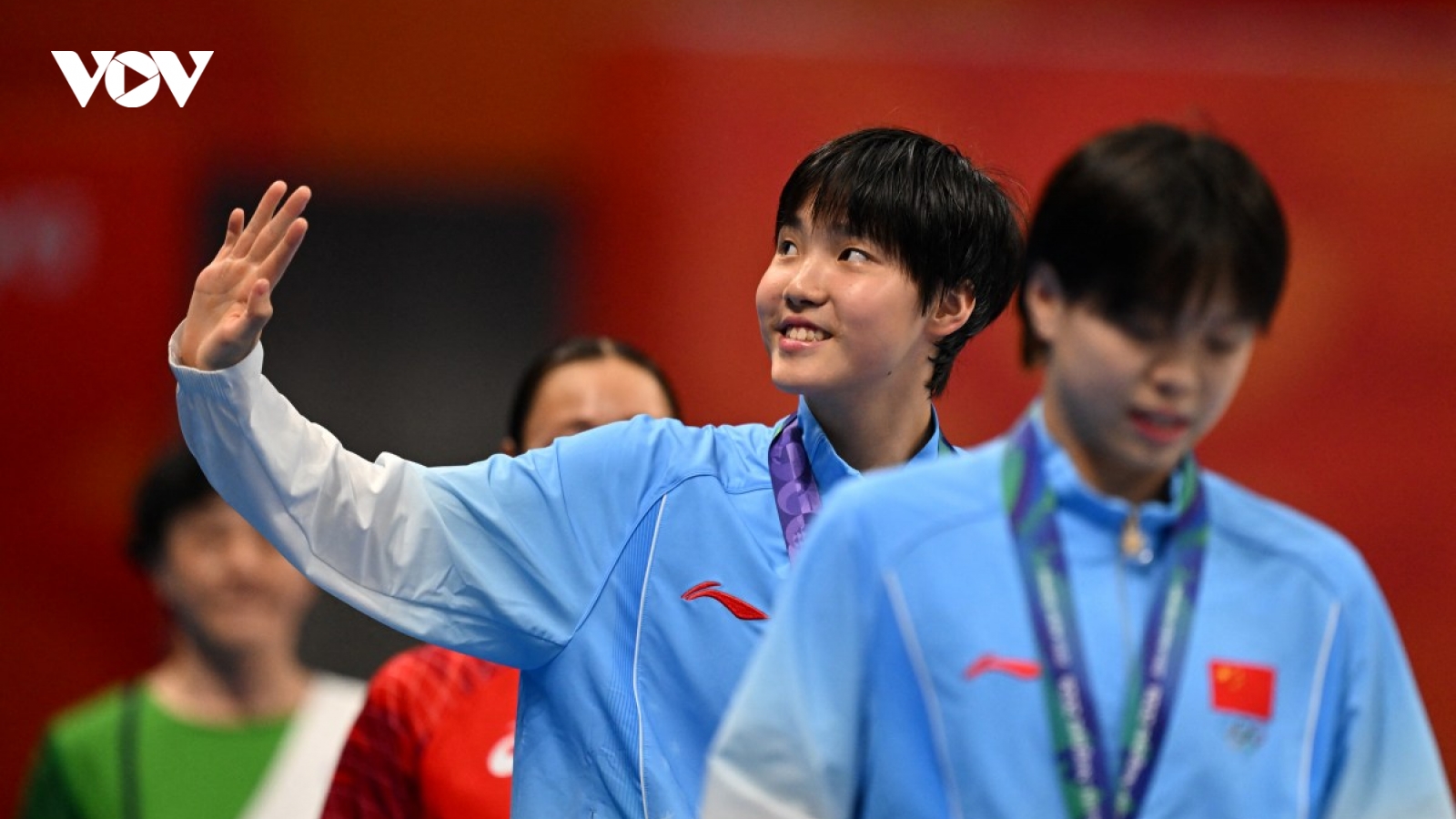 Kình ngư 13 tuổi của Trung Quốc giành 2 HCV ASIAD 2026
