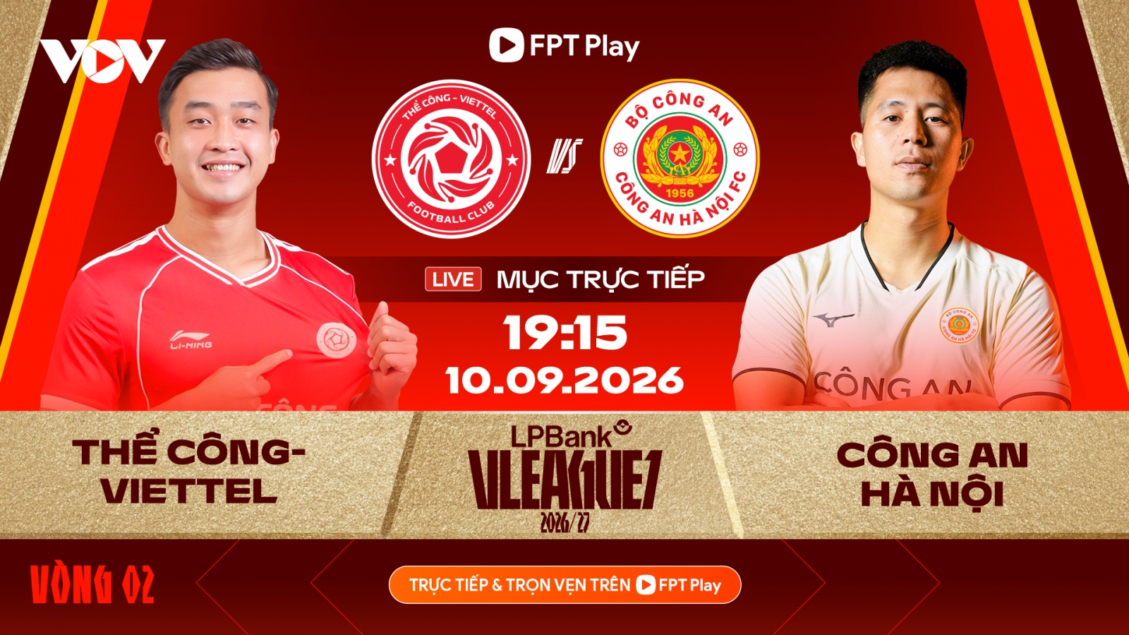 Lịch sử đối đầu Thể Công Viettel vs CAHN trước vòng 2 V-League 2026/2027