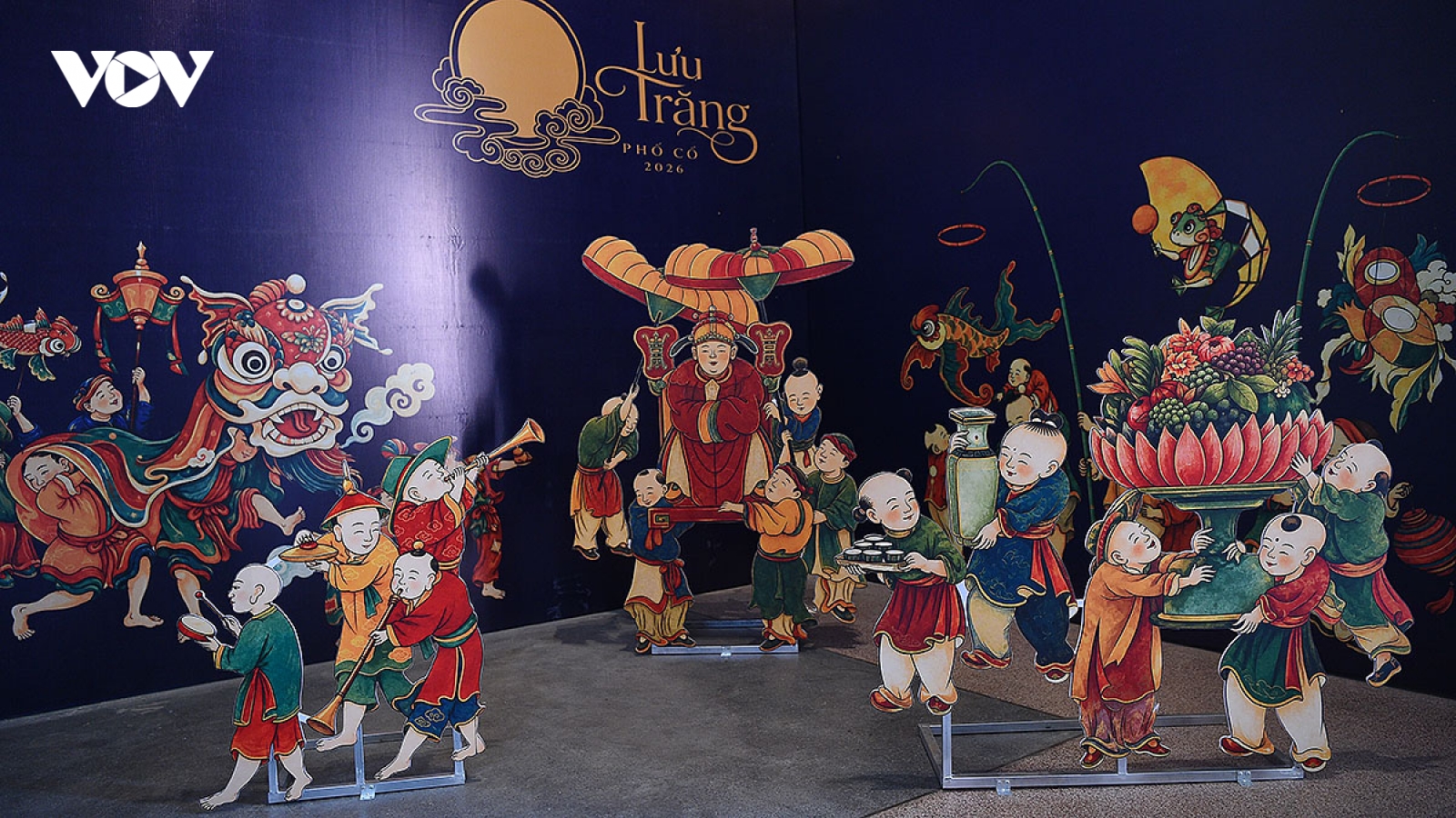 Tái hiện Tết Trung thu truyền thống trên phố cổ Hà Nội và quanh hồ Hoàn Kiếm