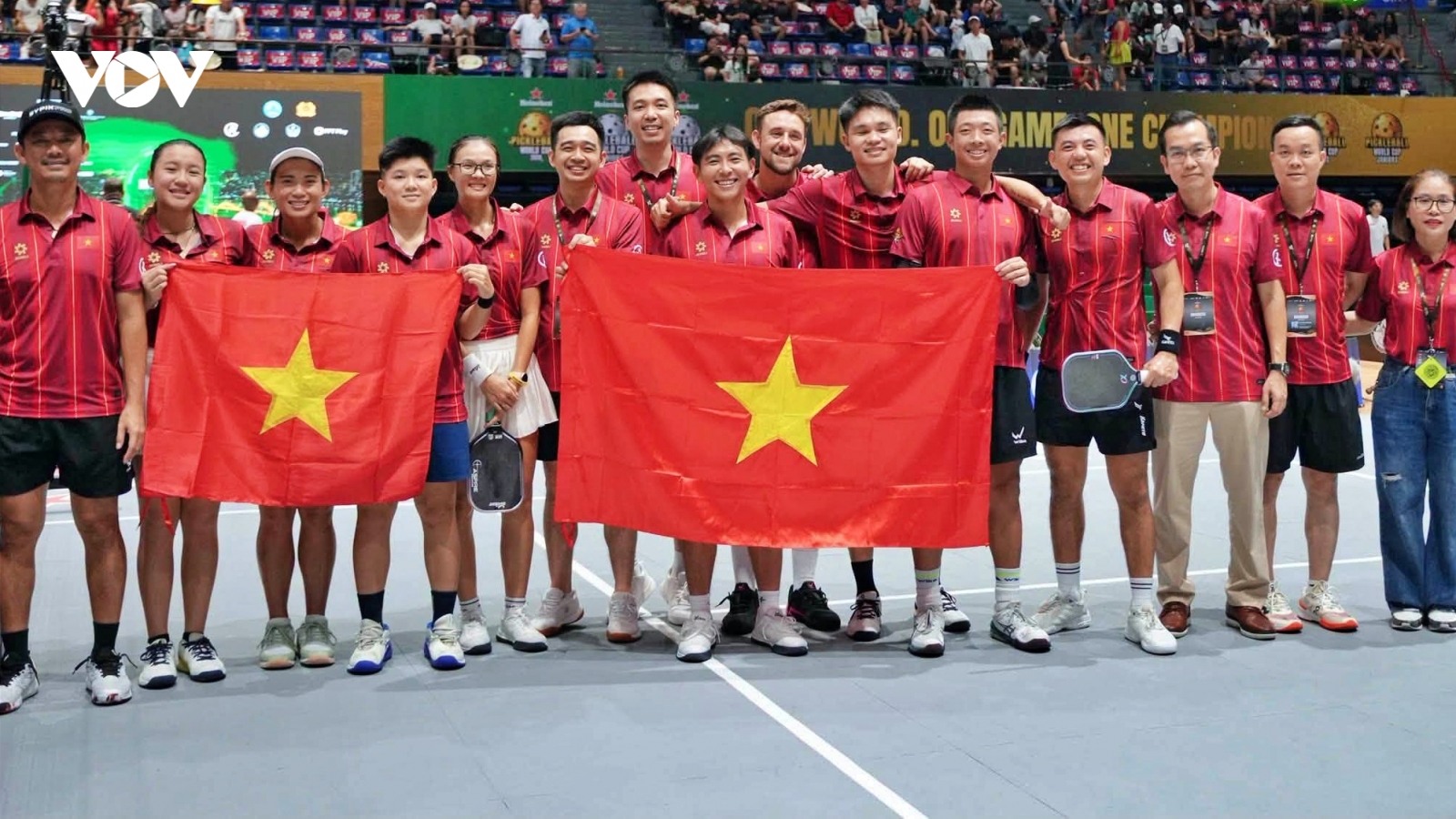 Lý Hoàng Nam tranh 4 cúp, tuyển Pickleball Việt Nam vào chung kết World Cup