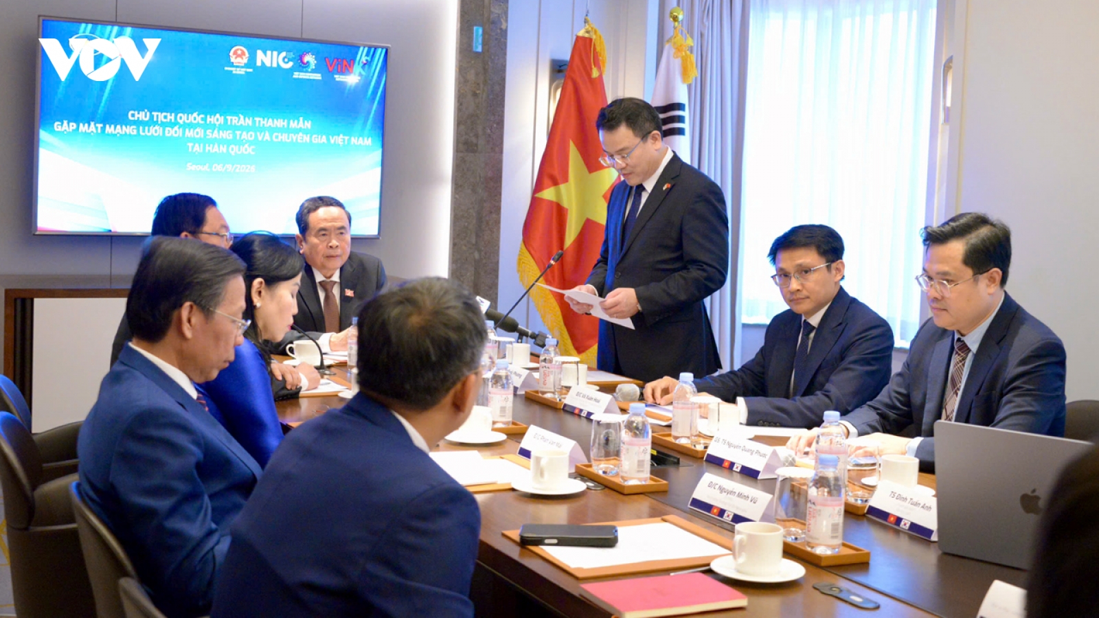 Chủ tịch Quốc hội gặp Mạng lưới Đổi mới sáng tạo, chuyên gia Việt Nam tại Hàn Quốc