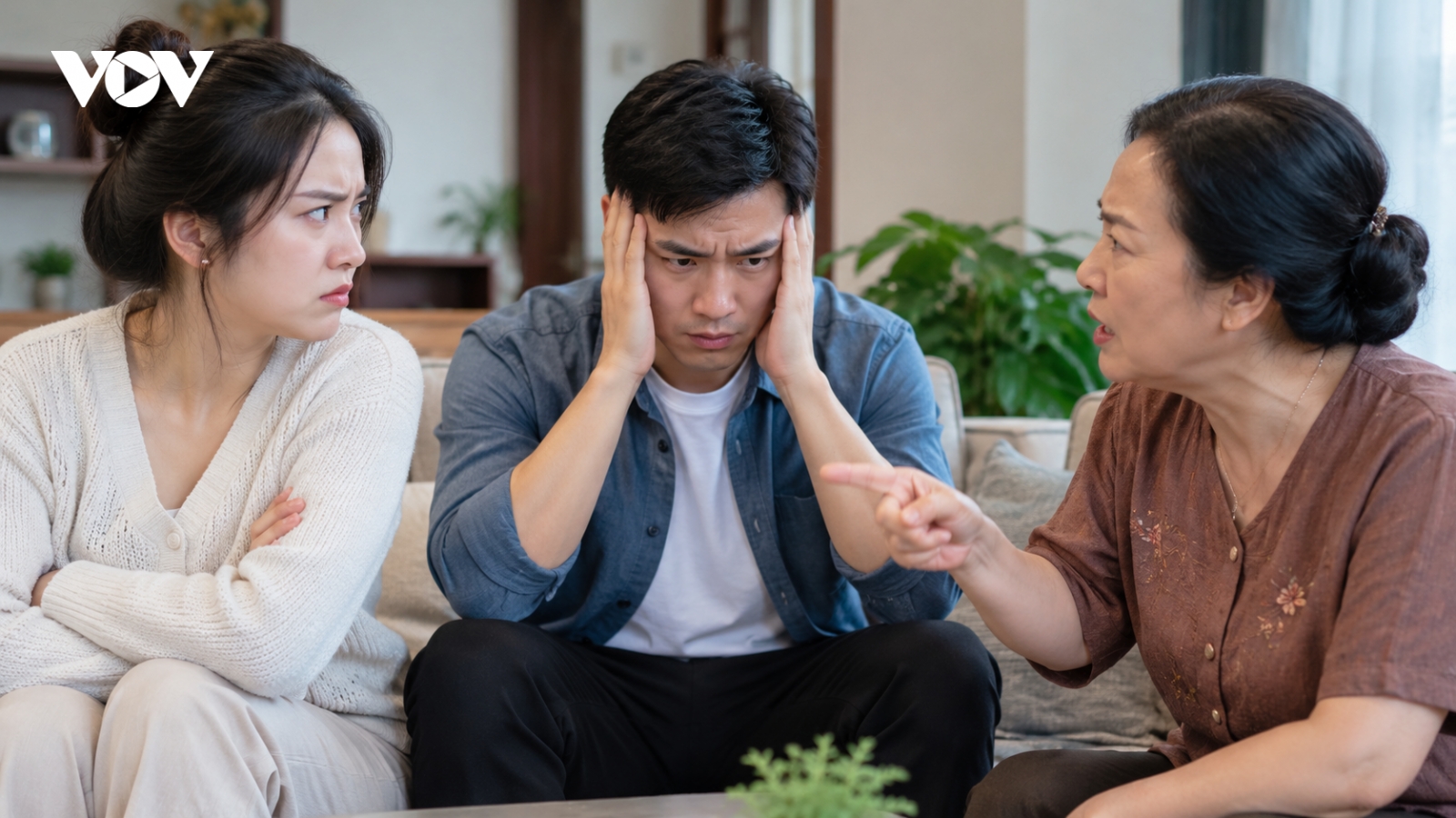 Một bên là vợ, một bên là mẹ, chồng "đau đầu" tìm cách dung hòa