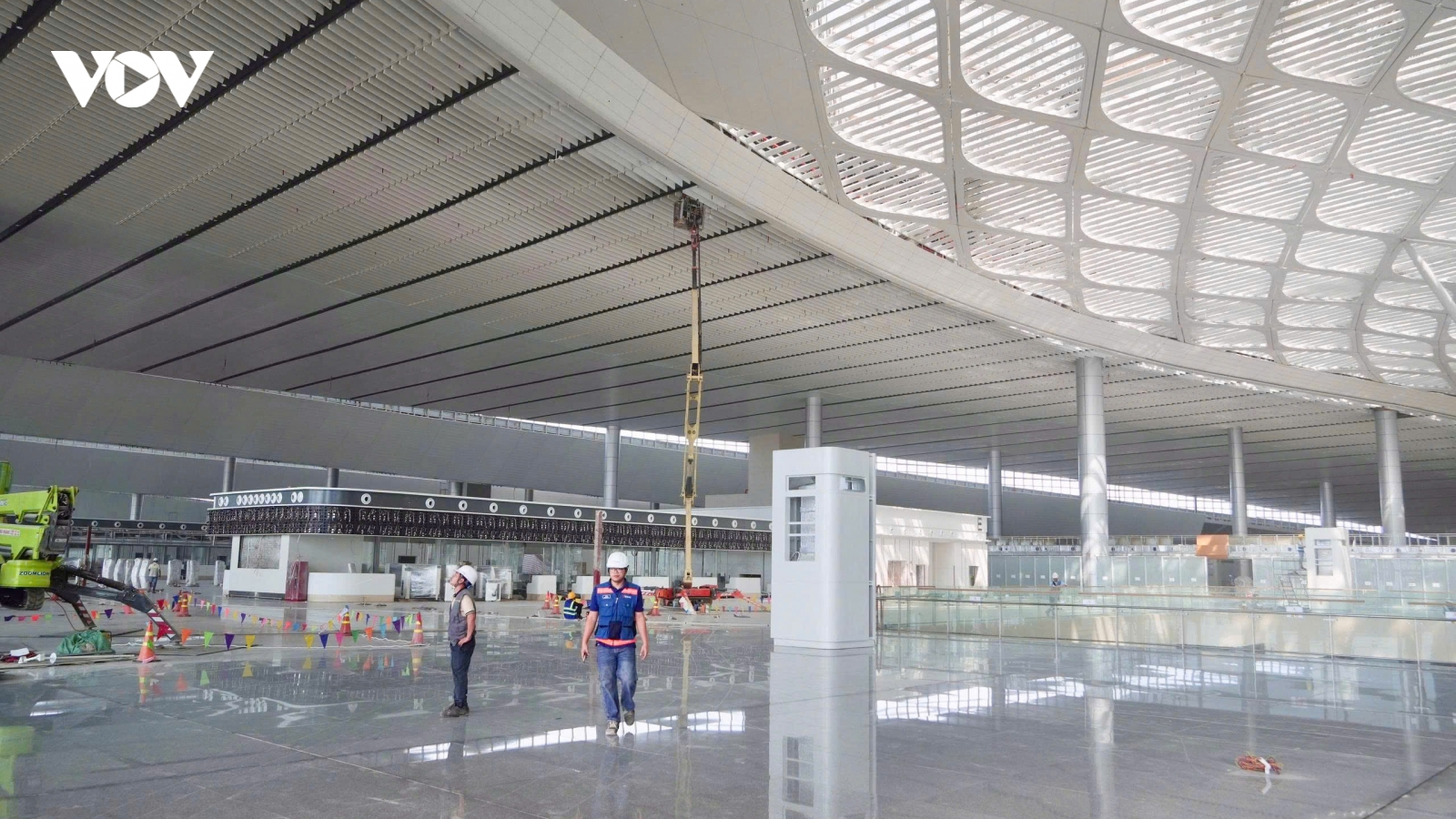 Nhà ga sân bay Long Thành tăng tốc hoàn thiện, chuẩn bị vận hành thử