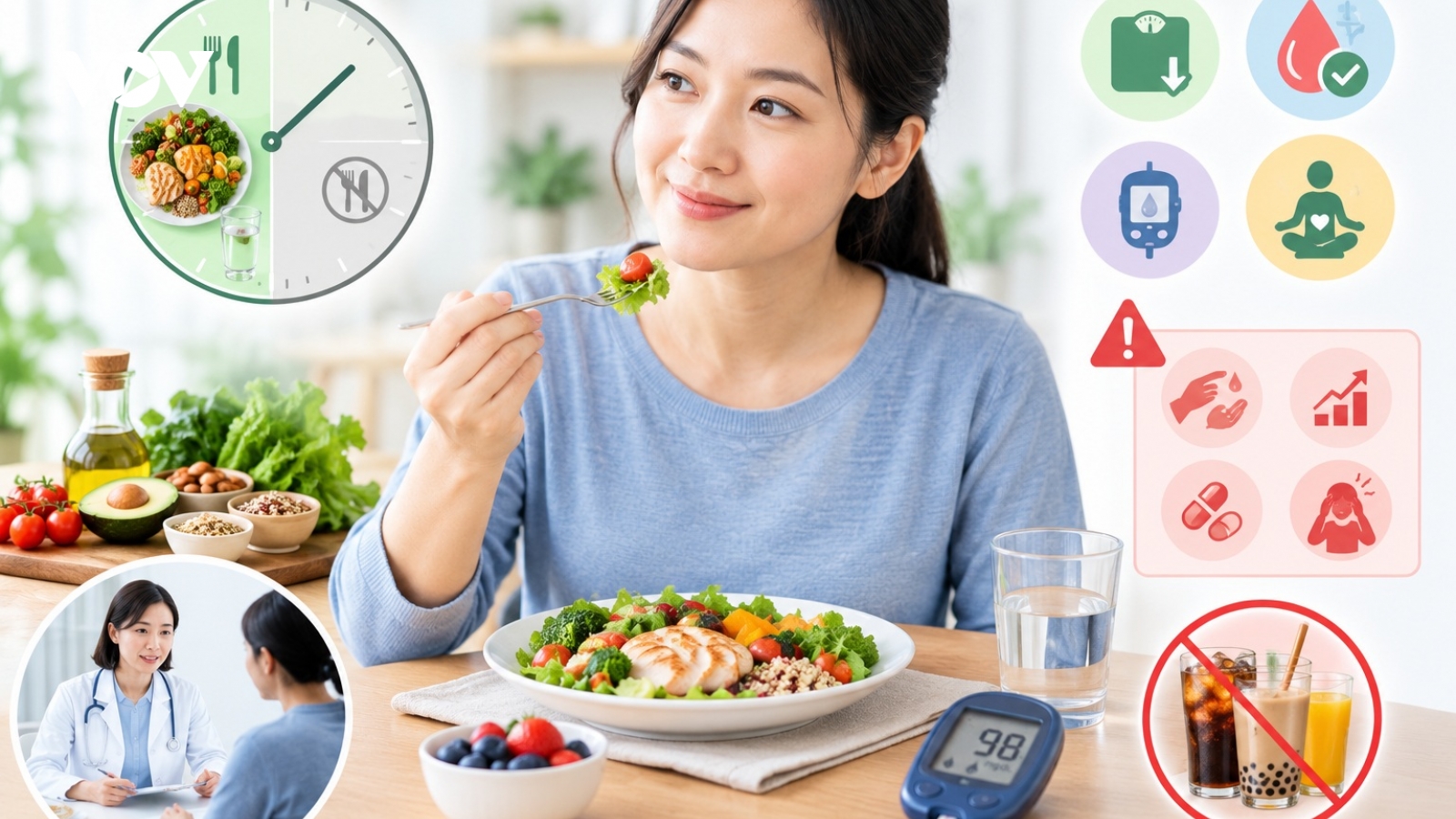 Nhịn ăn gián đoạn có giúp người tiểu đường kiểm soát đường huyết?