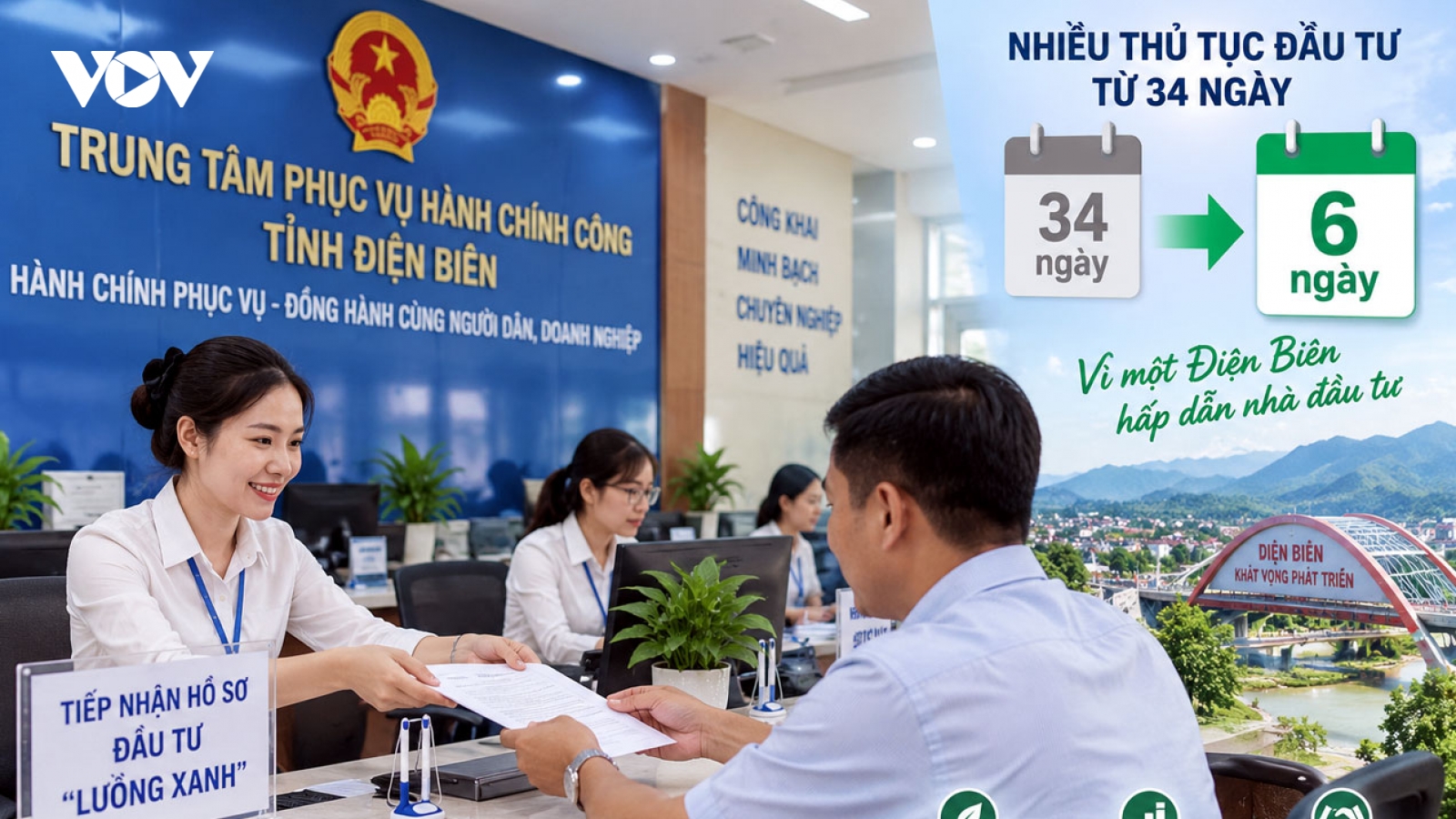 Điện Biên rút ngắn nhiều thủ tục đầu tư xuống còn 6 ngày