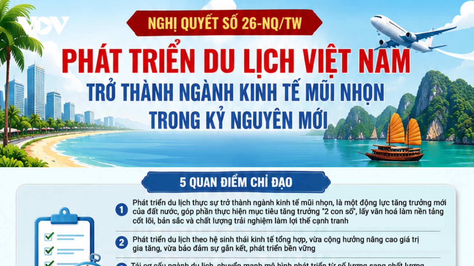 Nghị quyết số 26-NQ/TW của Bộ Chính trị về phát triển du lịch Việt Nam
