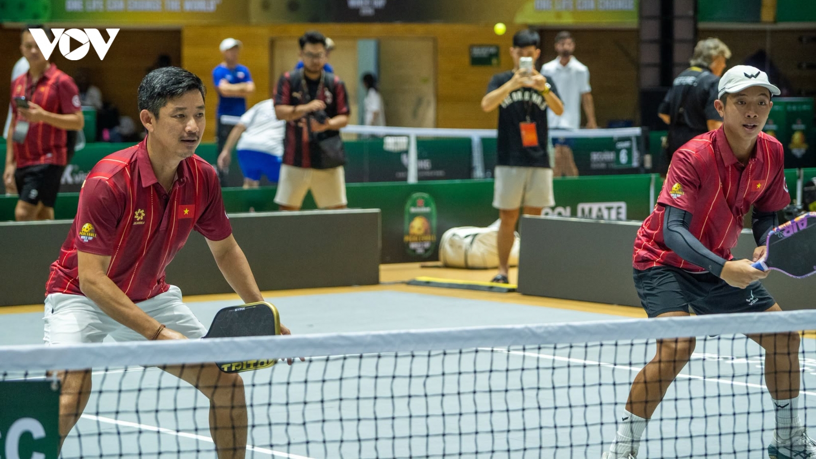 Đội tuyển Việt Nam thắng áp đảo ở trận ra quân Pickleball World Cup 2026