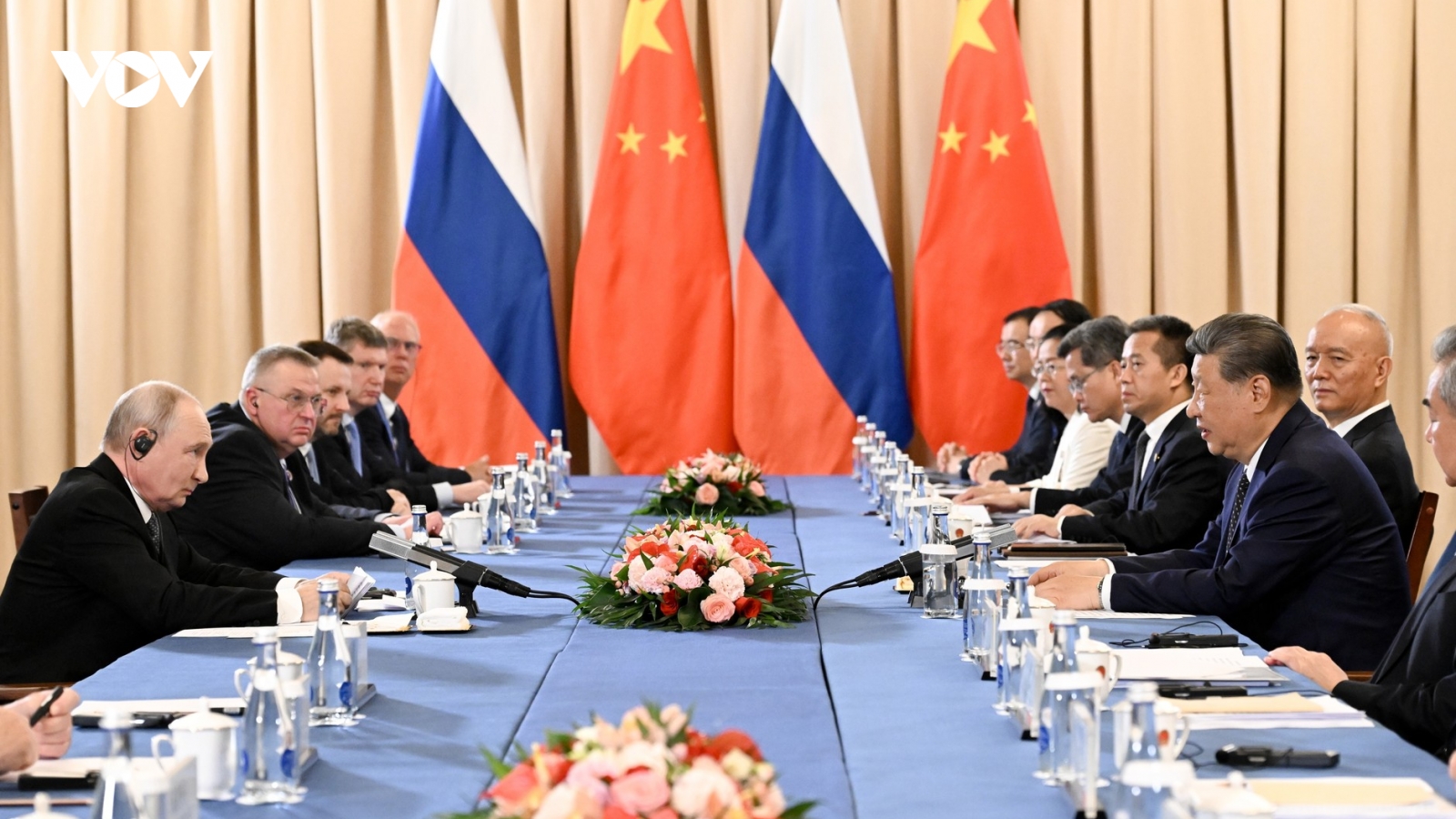 Tổng thống Nga Putin hội đàm với Chủ tịch Trung Quốc Tập Cận Bình