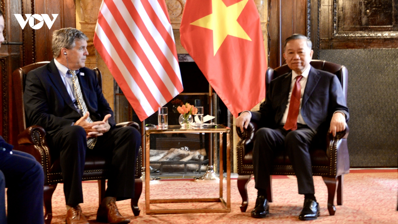 Tổng Bí thư, Chủ tịch nước Tô Lâm tiếp ông Thomas R. Hardy, quyền Giám đốc USTDA