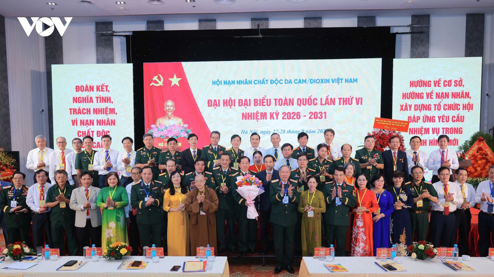 Trung tướng Nguyễn Hữu Chính tái đắc cử Chủ tịch Hội Nạn nhân chất độc da cam/dioxin Việt Nam