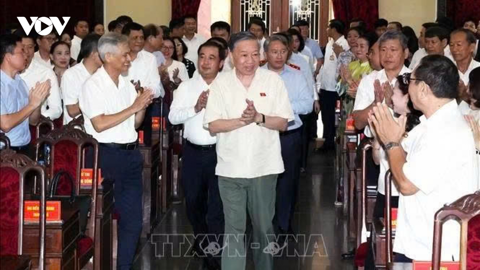 Tổng Bí thư, Chủ tịch nước Tô Lâm tiếp xúc cử tri Hà Nội