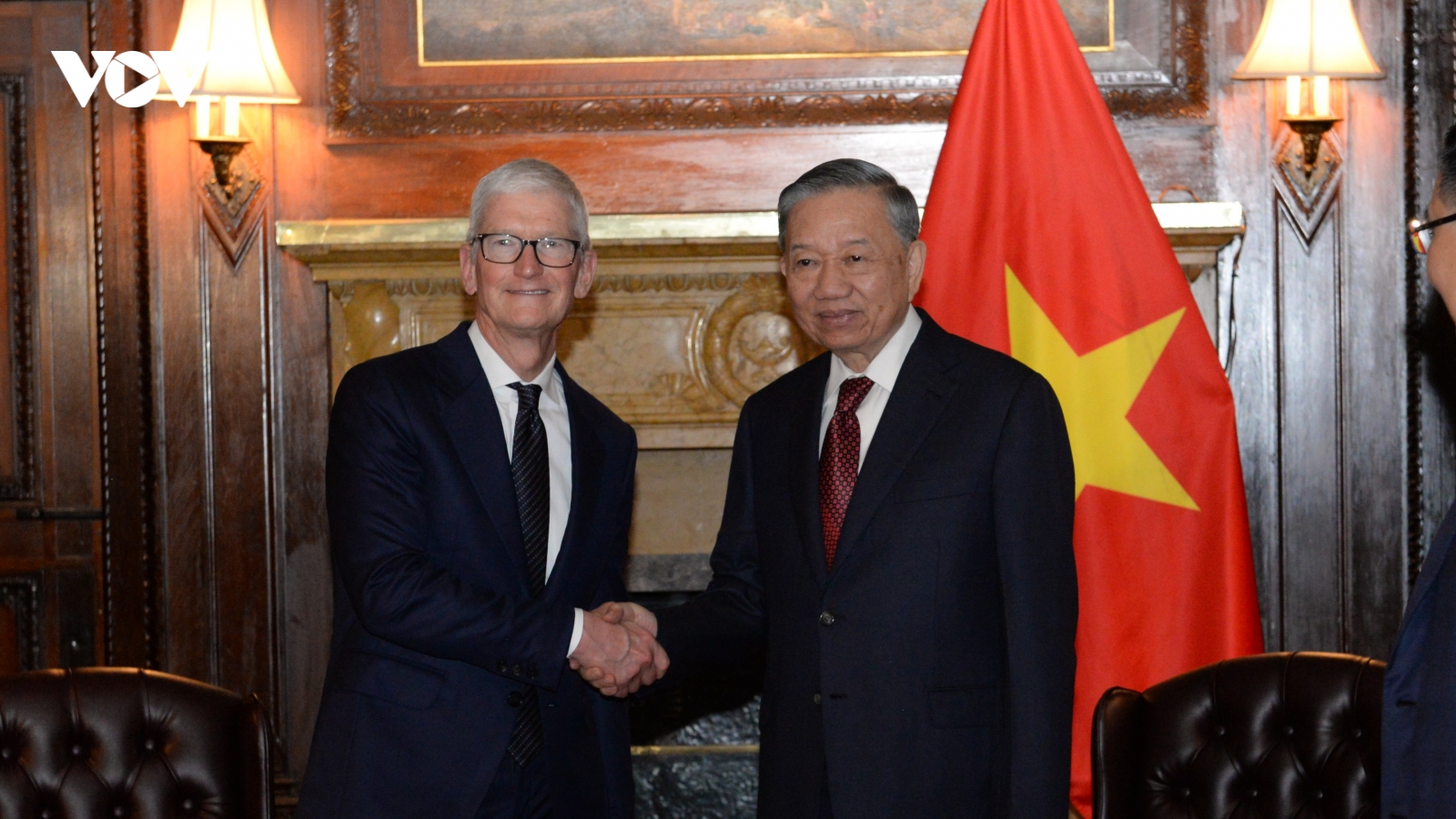 Tổng Bí thư, Chủ tịch nước Tô Lâm tiếp lãnh đạo Tập đoàn Apple