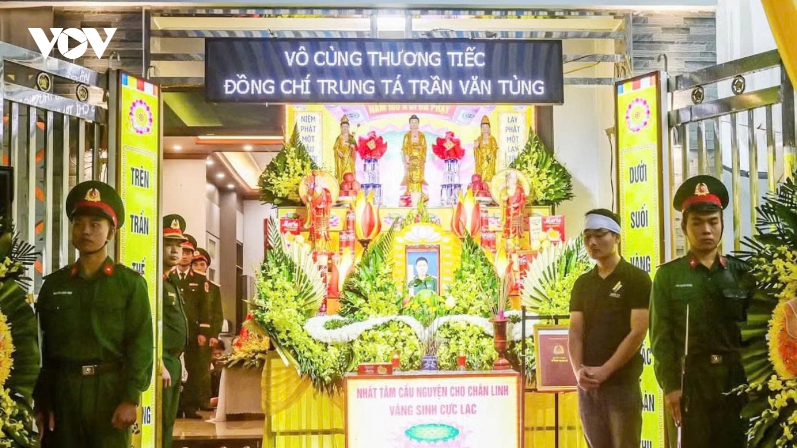 Sẽ truy thăng quân hàm vượt cấp lên Trung tá đối với Thiếu tá Trần Văn Tùng