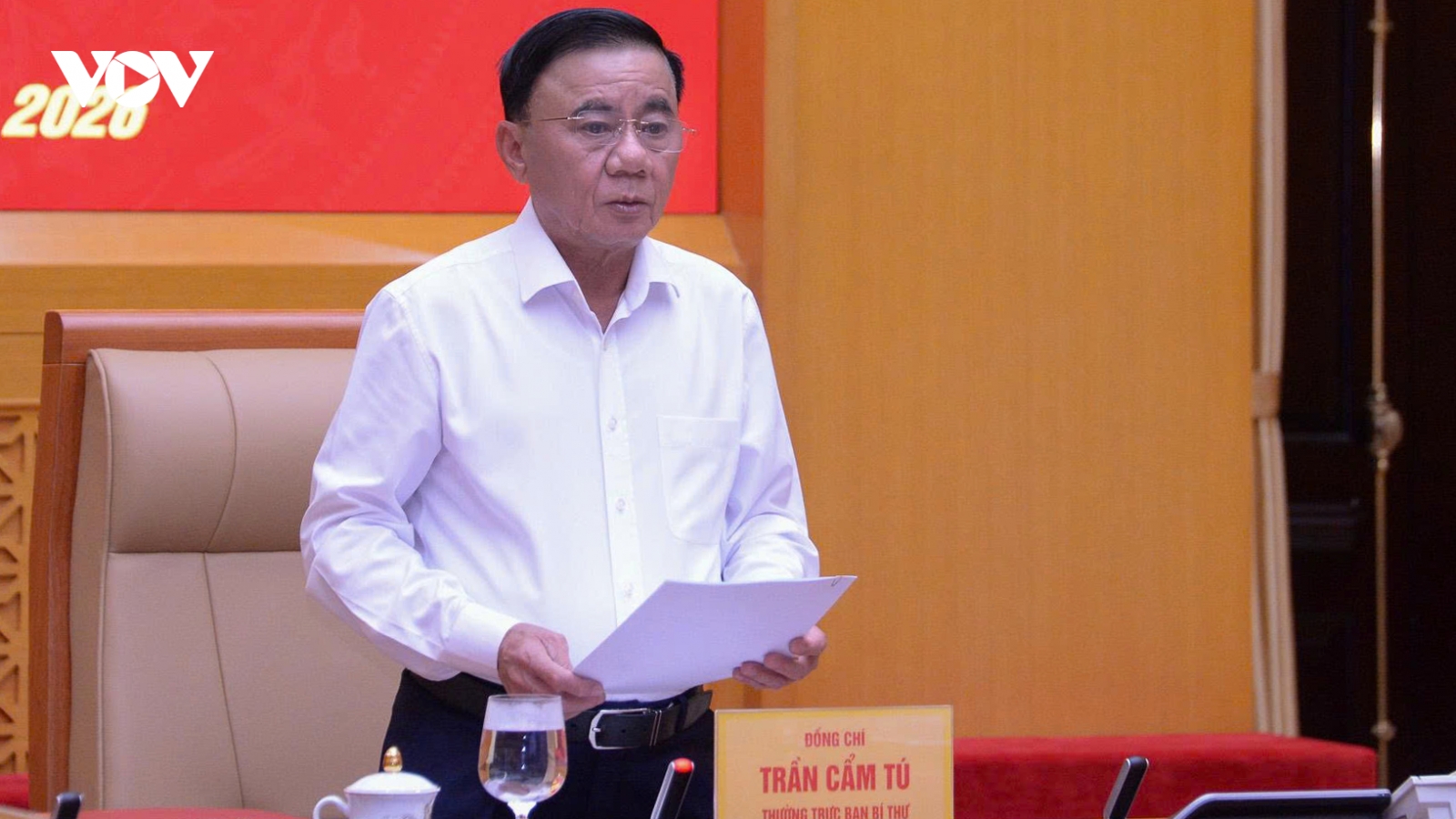 Đồng chí Trần Cẩm Tú: Tăng cường điều động cán bộ lãnh đạo, chỉ huy về cơ sở