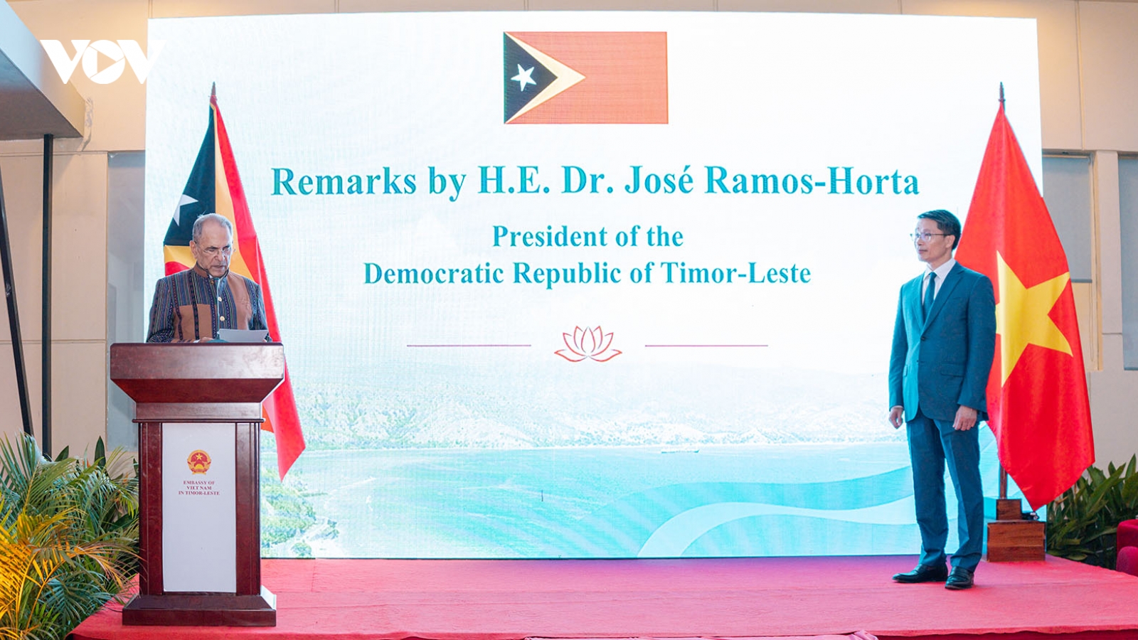 Tổng thống Timor-Leste dự Lễ kỷ niệm 81 năm Quốc khánh Việt Nam tại Dili