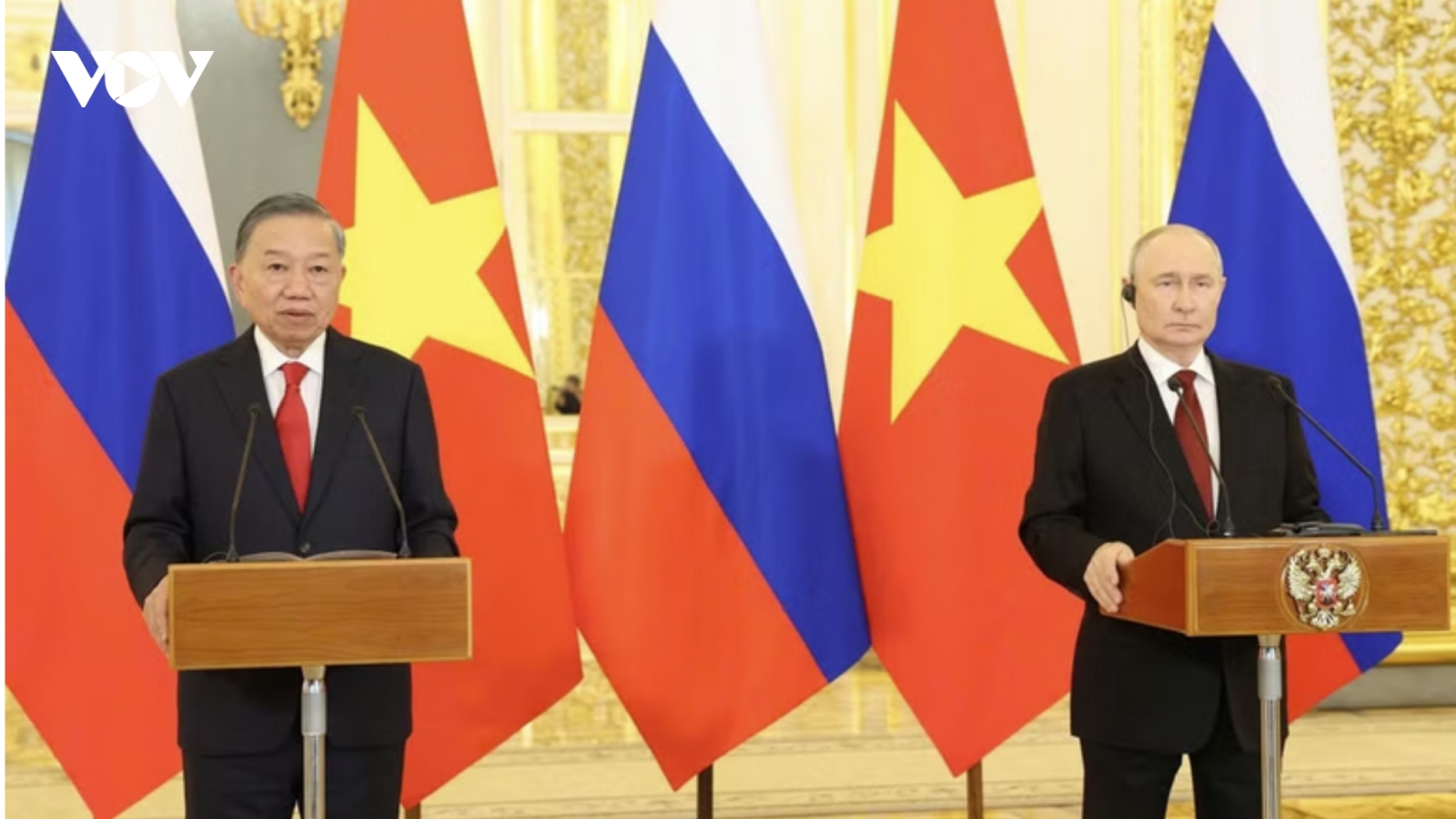 Truyền thông Nga đưa tin về chuyến thăm của Tổng Bí thư, Chủ tịch nước Tô Lâm