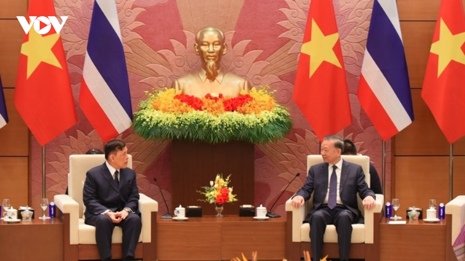 Top Vietnamese leader, Thai King greatly value 50-year milestone of bilateral ties