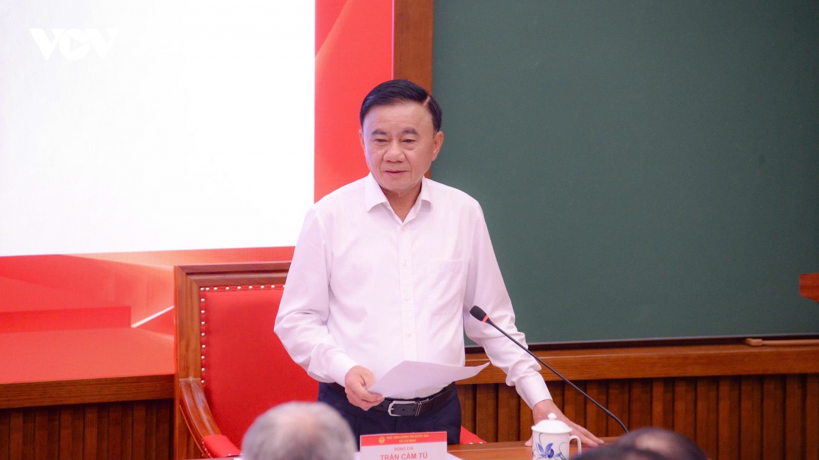 Thường trực Ban Bí thư trao đổi chuyên đề xây dựng Đảng với các Ủy viên Trung ương