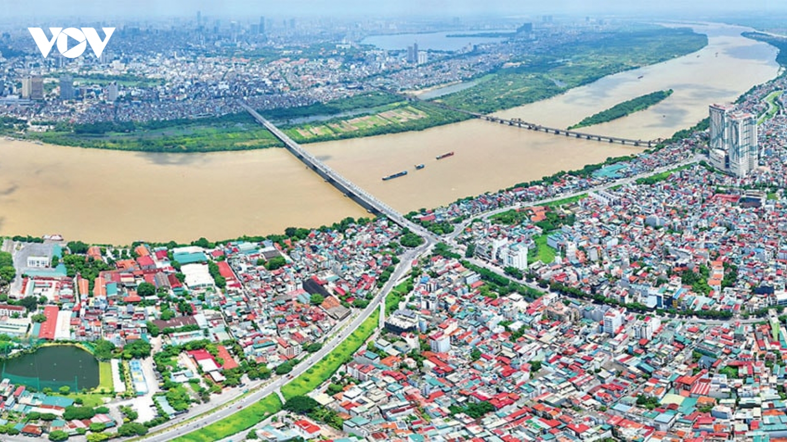 Hà Nội bồi thường gấp 2 lần khi thu hồi đất thực hiện dự án Trục đại lộ sông Hồng