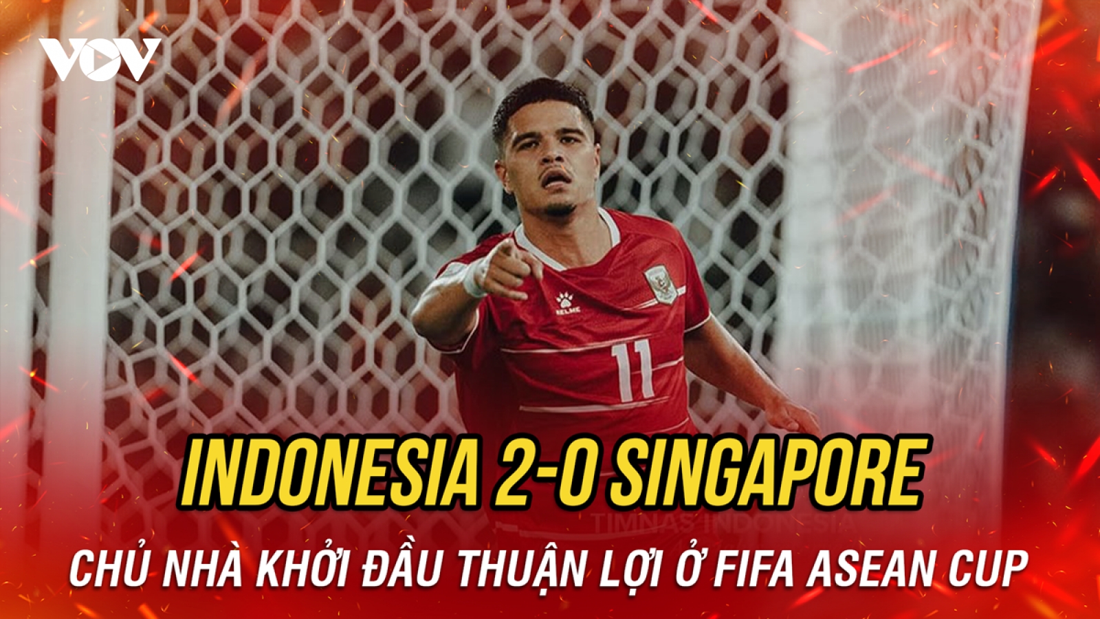Kết quả FIFA ASEAN Cup 2026 hôm nay 25/9: Indonesia thắng dễ Singapore