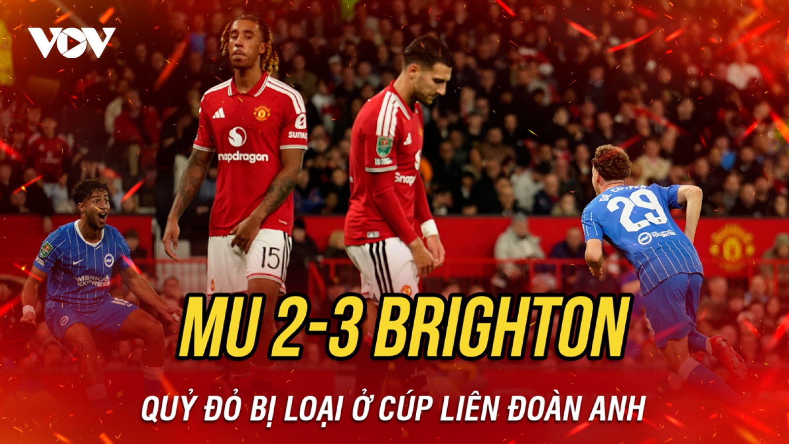 Kết quả bóng đá hôm nay 17/9: MU bị loại ở Cúp Liên Đoàn Anh theo cách không tưởng