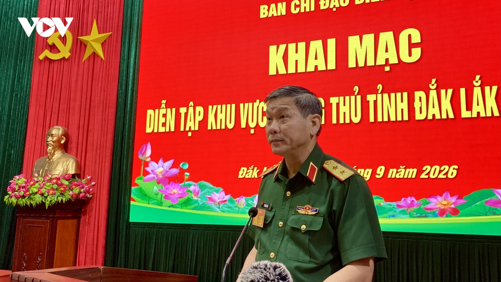 Quân khu 5 khai mạc diễn tập khu vực phòng thủ tỉnh Đắk Lắk năm 2026