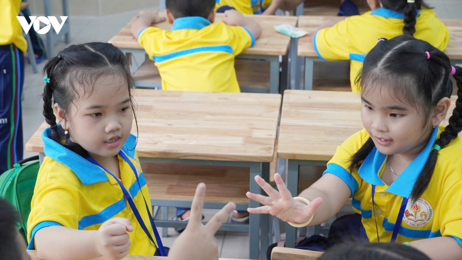 Trường liên cấp tại TP.HCM cải tạo từ trụ sở công cũ kịp ngày khai giảng