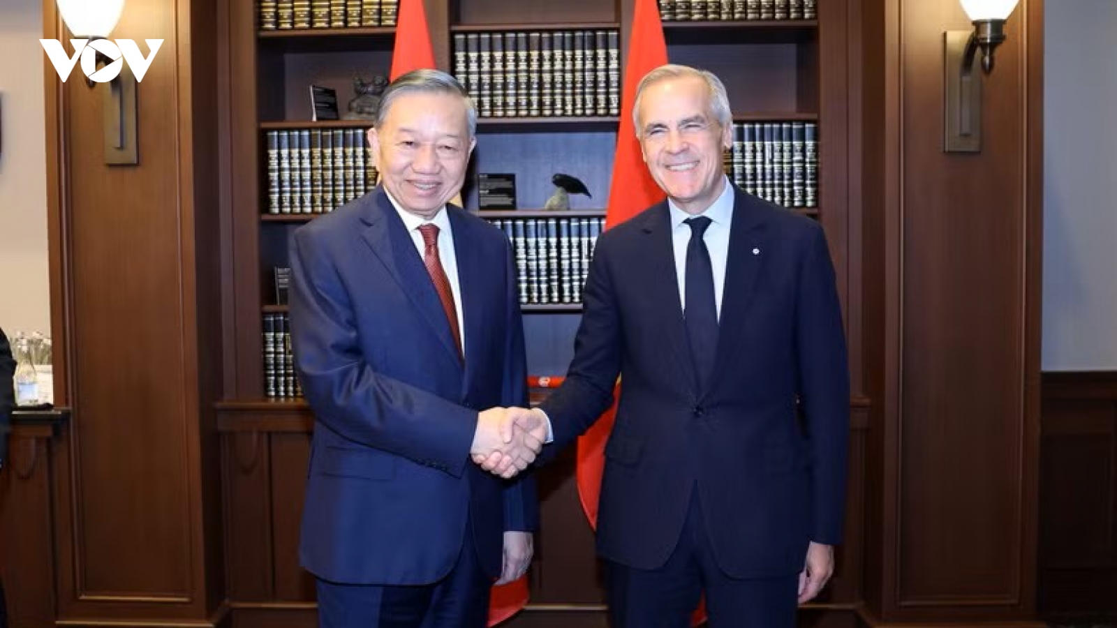 Tổng Bí thư, Chủ tịch nước Tô Lâm hội đàm với Thủ tướng Canada Mark Carney