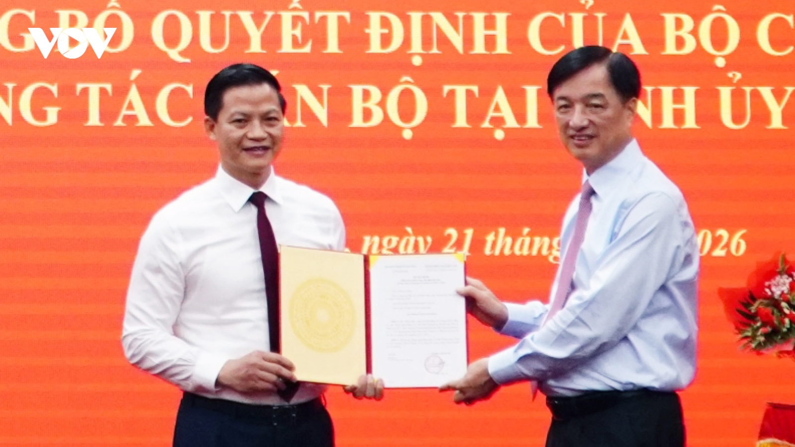 Ông Vương Quốc Tuấn làm Bí thư Tỉnh ủy Quảng Trị