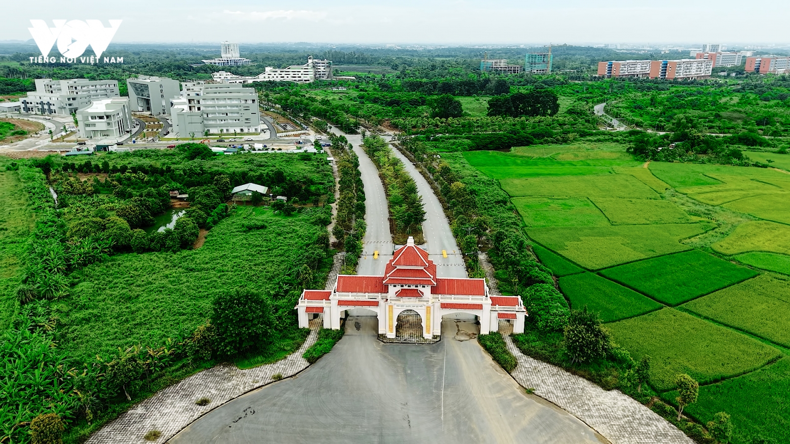 Đại học Quốc gia Hà Nội tại Hòa Lạc ráo riết chuẩn bị đón hàng vạn tân sinh viên