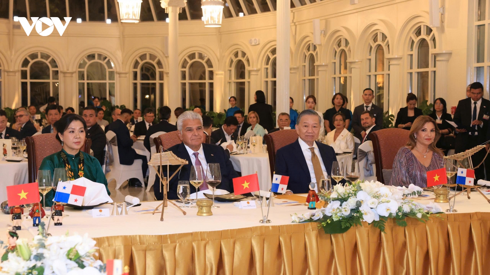 Tổng Bí thư, Chủ tịch nước Tô Lâm chủ trì chiêu đãi Tổng thống Panama