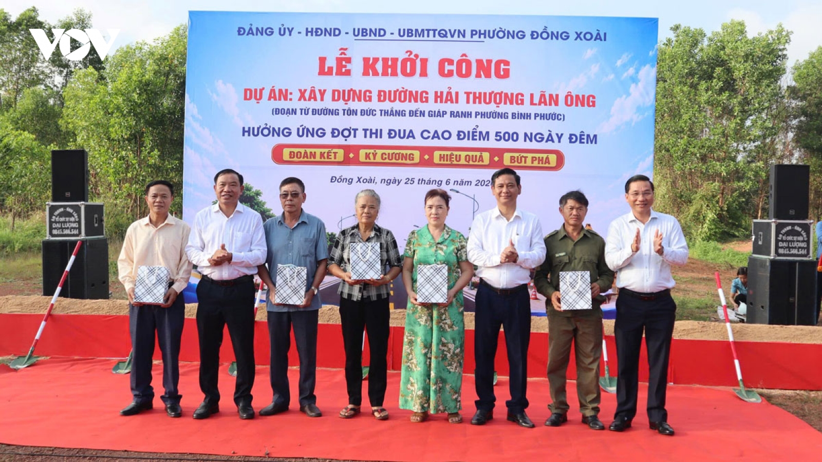 Nhiều người dân Đồng Nai hiến đất mở đường cho dự án