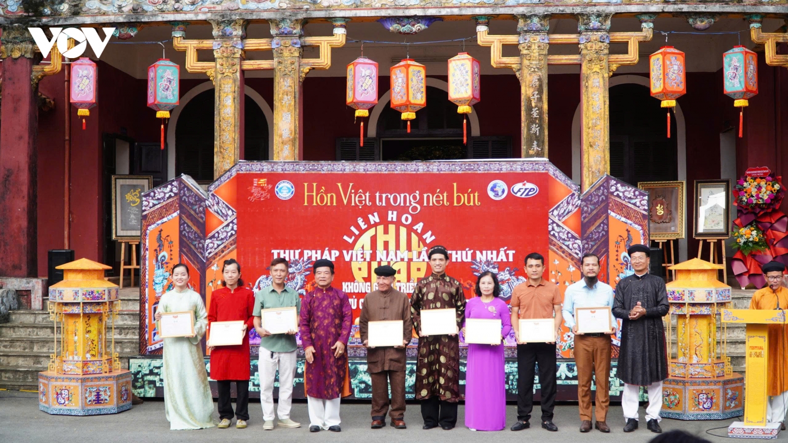 Liên hoan Thư pháp Việt Nam lần thứ I: Khám phá hồn Việt qua nét bút