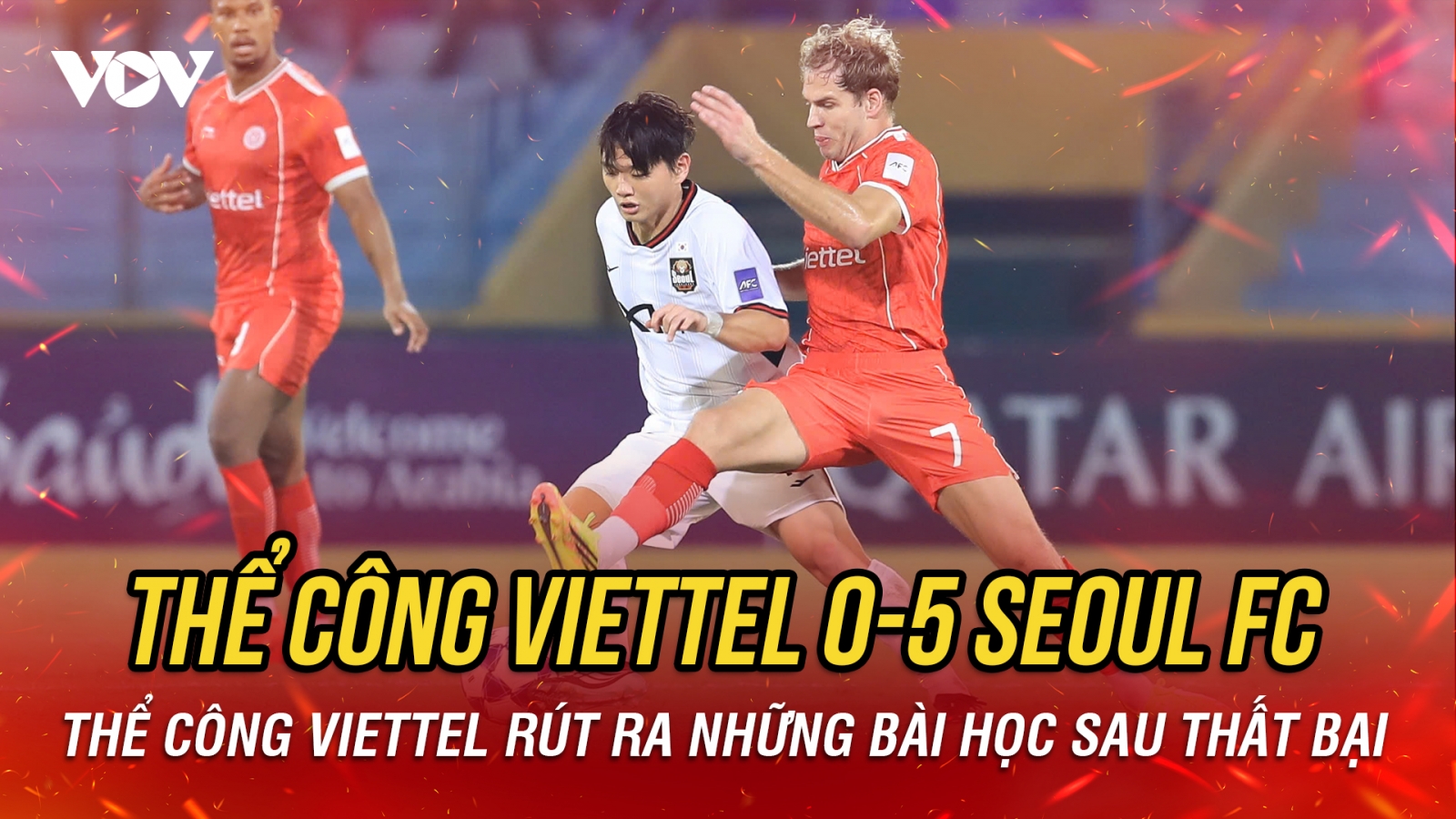 Kết quả cúp C2 châu Á hôm nay 28/10: Thể Công Viettel thua đậm đội bóng Hàn Quốc