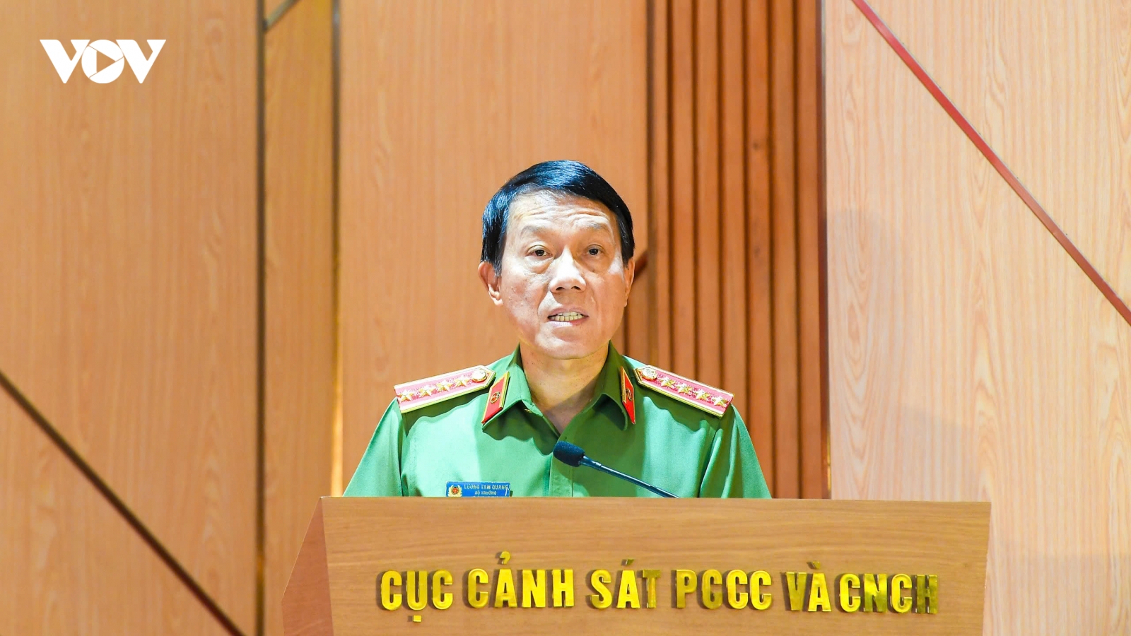 Bộ trưởng Lương Tam Quang: An toàn PCCC phải được chuẩn bị cùng với phát triển