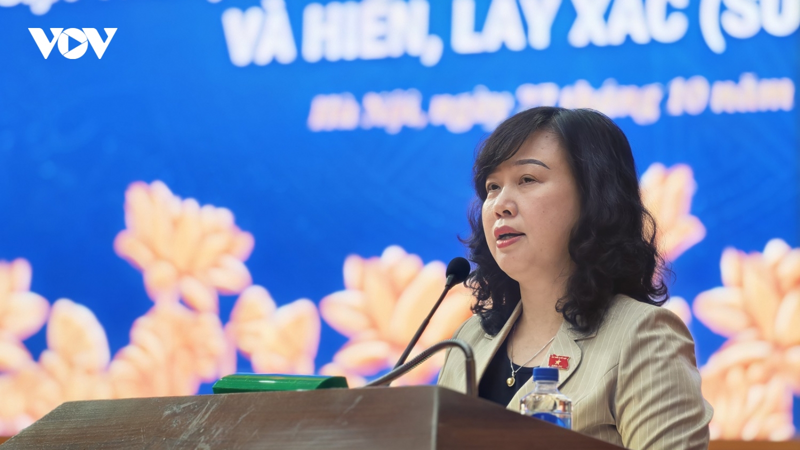 Bộ trưởng Đào Hồng Lan: Sửa Luật Hiến tạng phải “mở” và “chặt”