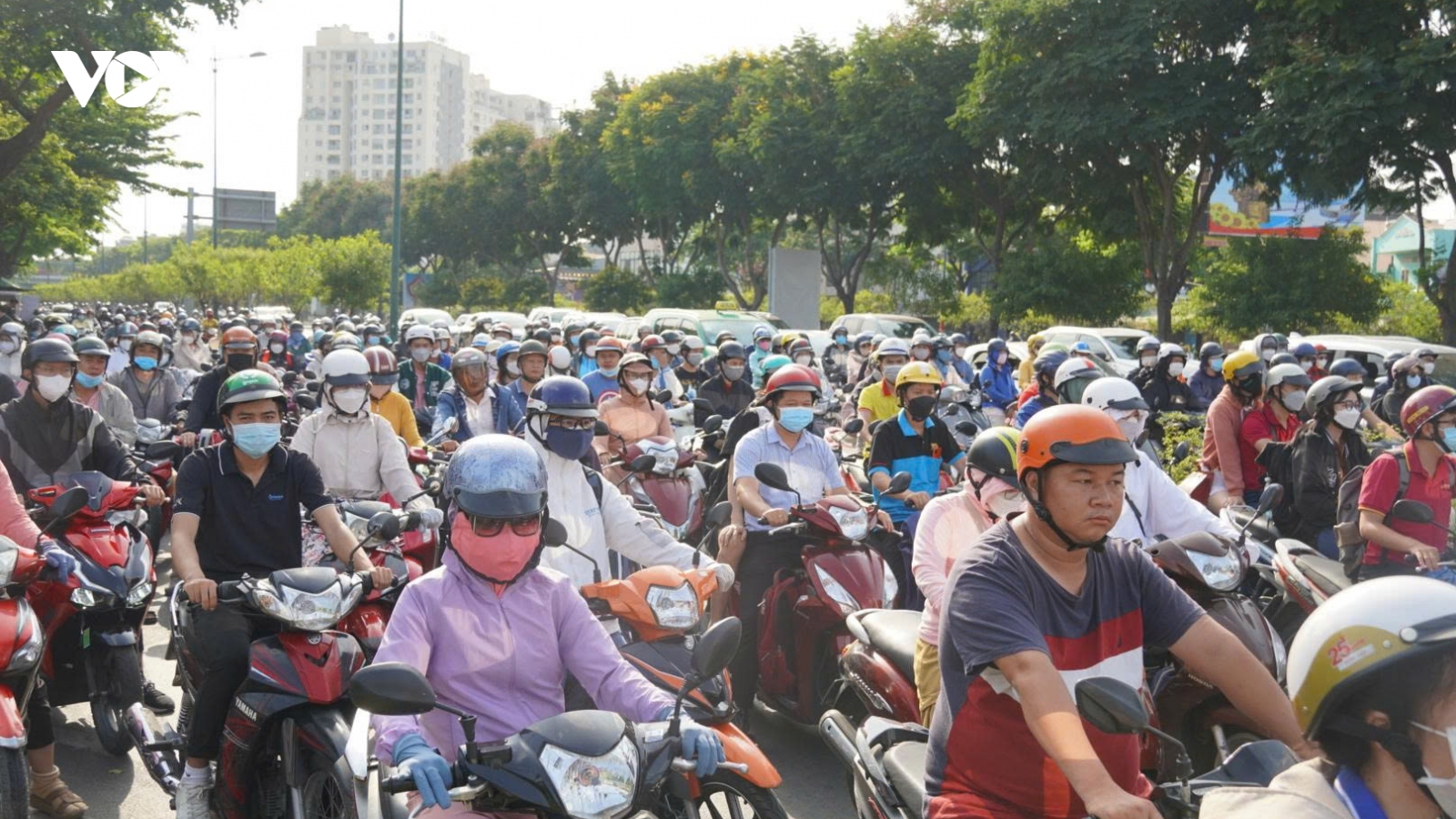 TP.HCM phân làn linh hoạt trên đường Trường Chinh, Phạm Văn Đồng