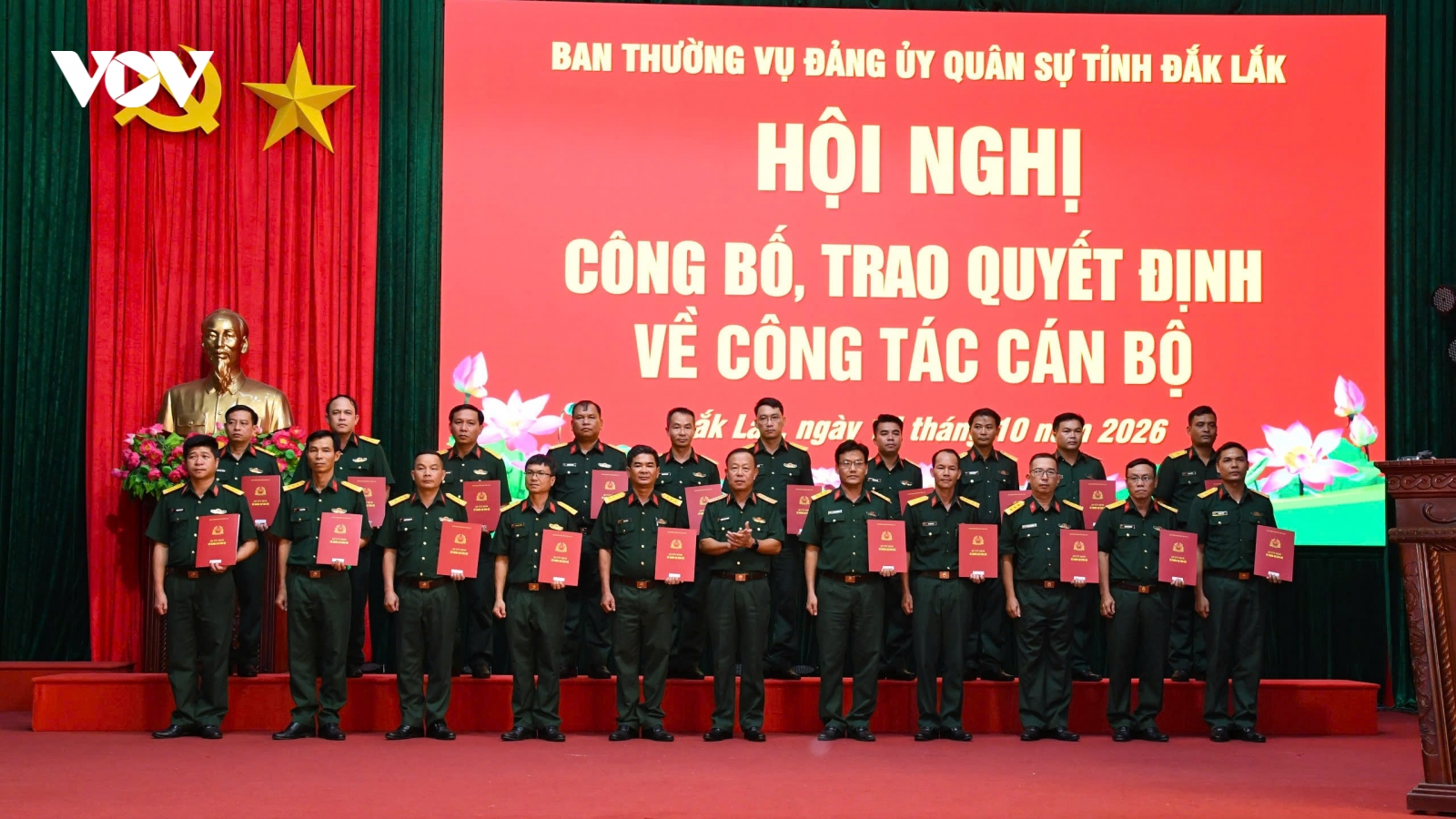 Quân khu 5 điều động, bổ nhiệm 85 Chỉ huy trưởng, Chính trị viên Ban CHQS cấp xã ở Đắk Lắk